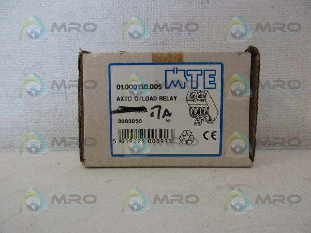 MTE 01.000130.005 AXTO O/LOAD RELAY *NEW IN BOX*
