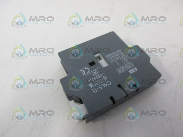 ABB CAL5-11 1SBN010020R1011 AUXILARY CONTACT (PKG OF 2)*NEW IN ORIGINAL PACKAGE*