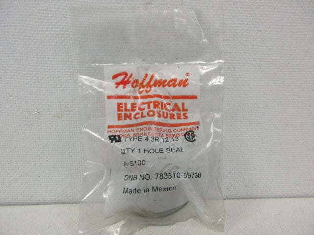 HOFFMAN A-S100 KNOCKOUT HOLE SEAL *NEW IN FACTORY BAG*