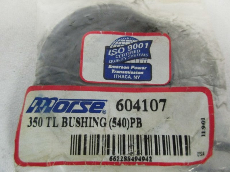 MORSE 604107 TL BUSHING 540PB *NEW IN FACTORY BAG*