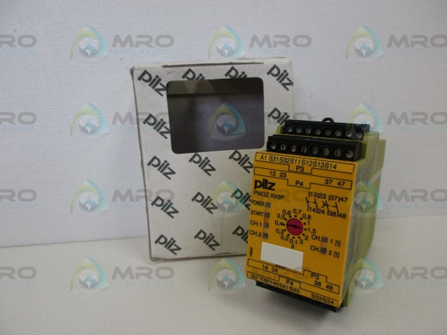 PILZ PNOZ-XV2P3/24VDC SAFETY RELAY *NEW IN BOX*
