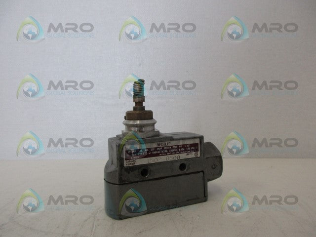 MCGILL 1502-0500 SNAP SWITCH *USED*