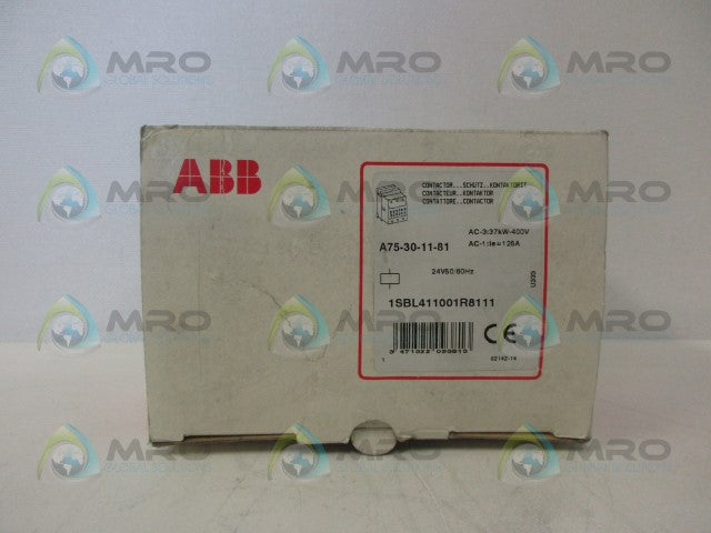 ABB 1SBL411001R8111 A75-30-11-81 *NEW IN BOX*