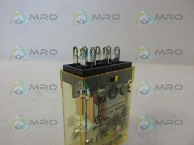 IDEC RY2S-U RELAY 24VAC *NEW NO BOX*