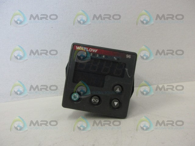 WATLOW 96A0-CKAU-00GG TEMPERATURE CONTROLLER (AS PICTURED) *NEW NO BOX*