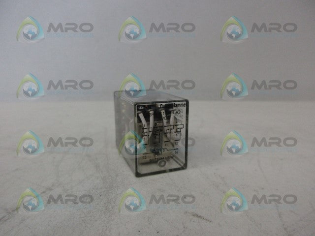 CUTLER HAMMER D2PR4T1 SER.A2 A4VDC RELAY *USED*