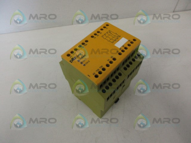 PILZ PNOZ124VDC3n/o1n/c 775695 SAFETY STOP RELAY 24VDC *NEW NO BOX*