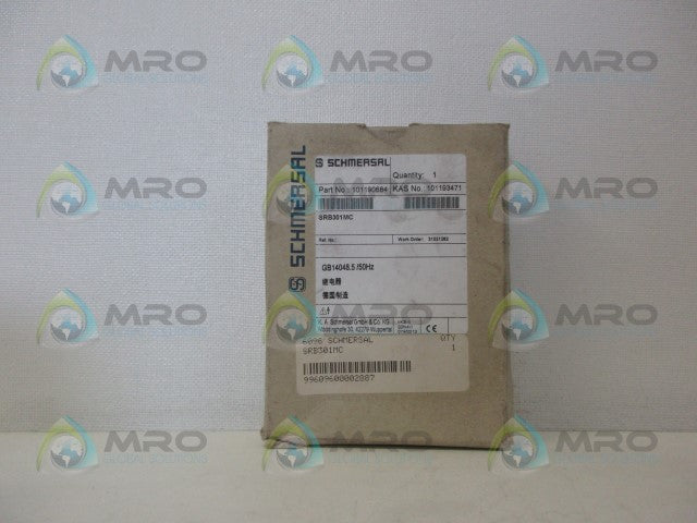 SCHMERSAL 101190684 SAFETY RELAY *NEW IN BOX*