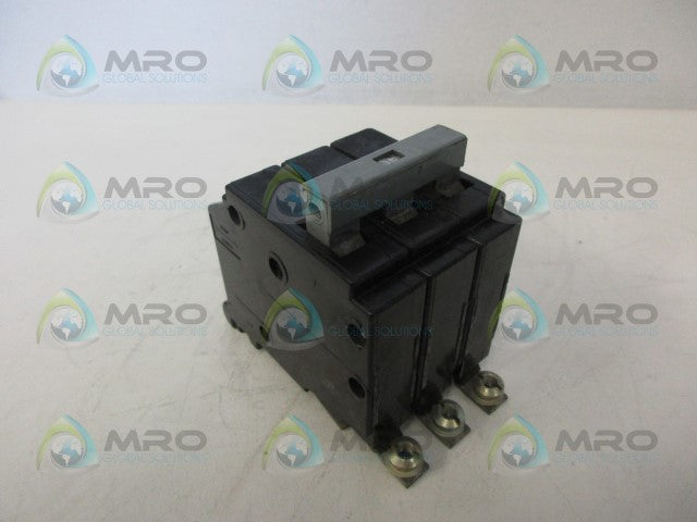 CUTLER HAMMER CHB340 40AMP 3POLE CIRCUIT BREAKER *USED*