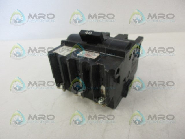 FPE NB340 40AMP 3POLE CIRCUIT BREAKER *NEW NO BOX*