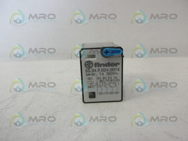 FINDER 55.34.9.024.0074 RELAY *USED*