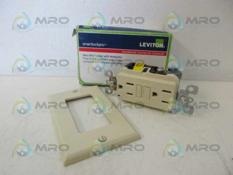 LEVITON N7599-1 OUTLET W/WALLPLATE *NEW IN BOX*