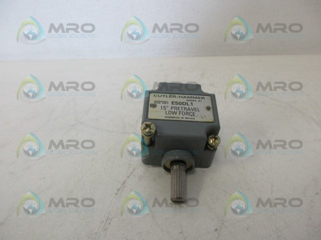 CUTLER HAMMER E50DL1 OPERATOR HEAD *USED*