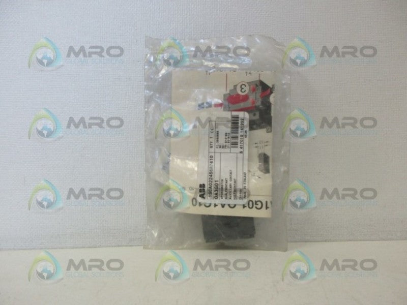 ABB 0A3G01 AUXILIARY CONTACT *NEW IN FACTORY BAG*