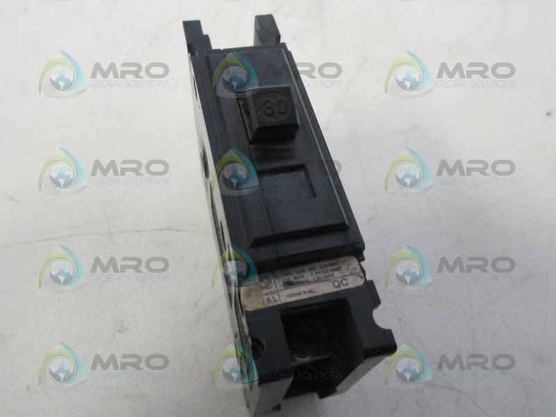 WESTINGHOUSE QC 30AMP 1POLE CIRCUIT BREAKER *USED*