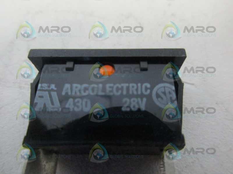 ARCOLECTRIC 430 INICATOR LIGHT *USED*