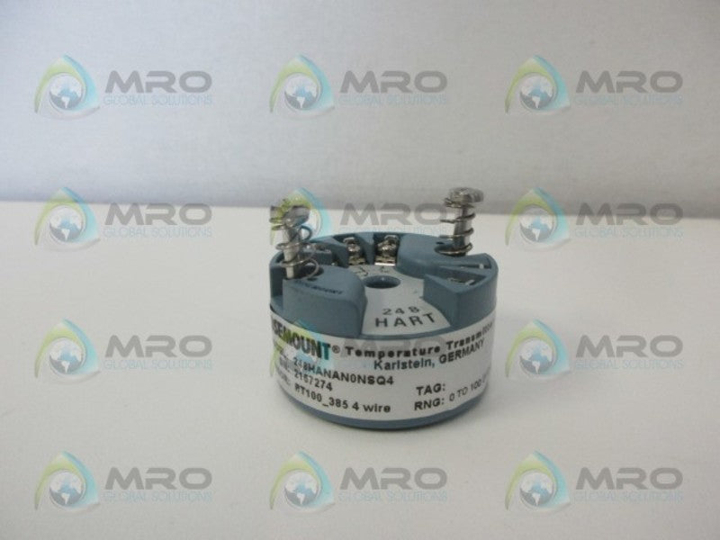 ROSEMOUNT 248HANAN0NSQ4 TEMPERATURE TRANSMITTER *NEW NO BOX*