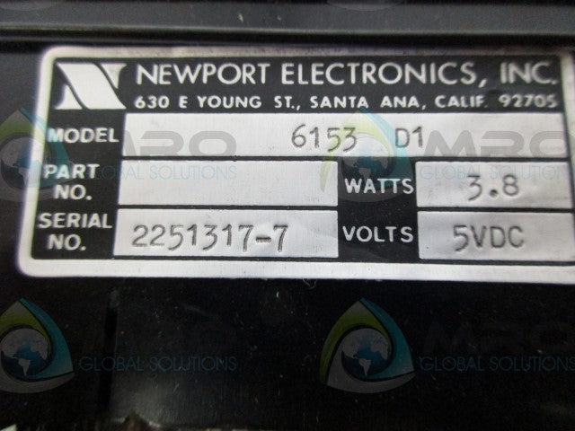 NEWPORT 6153D1 METER PANEL MOUNT *NEW NO BOX*