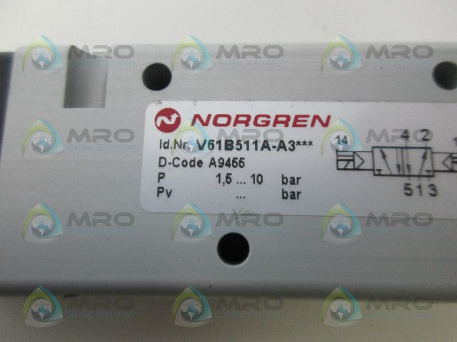 NORGREN V61B511A-A3 SOLENOID VALVE *NEW NO BOX*