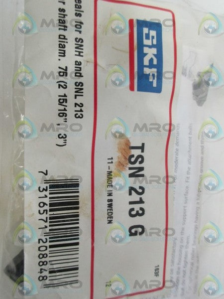 SKF TSN213G BEARING HOUSING SEALS *NEW IN FACTORY BAG*