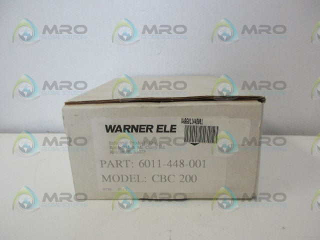 WARNER ELECTRIC 6011-448-001 CLUTCH BRAKE CONTROL *NEW IN BOX*