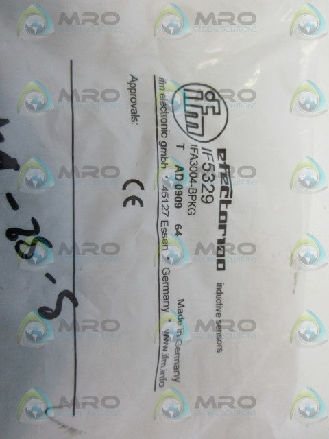 IFM EFECTOR IF5329 INDUCTIVE SENSOR * NEW IN FACTORY BAG *