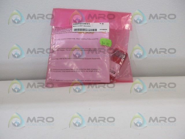 CONVERTEAM S20T0319/01 BATTERY LITHUM *NEW IN FACTORY BAG*