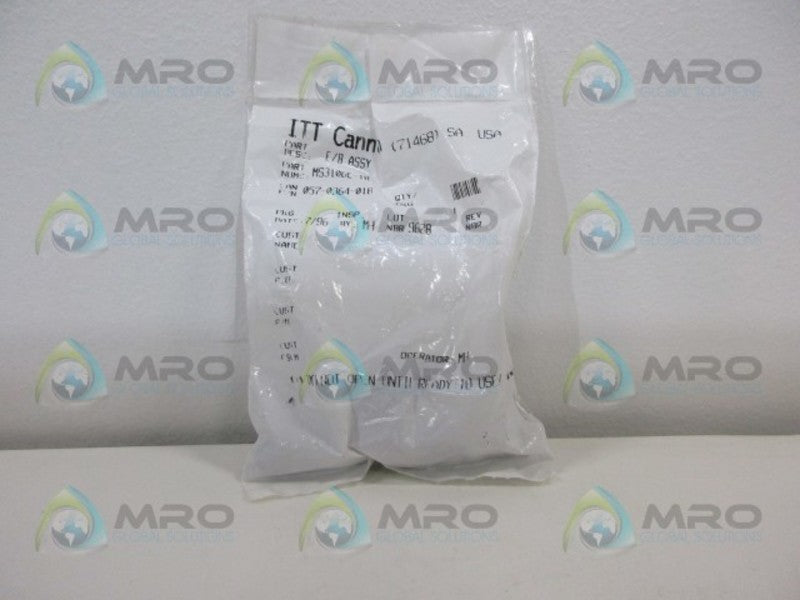 ITT CANNON MS3106E-18 FEMALE PLUG CONNECTOR * NEW IN FACTORY BAG *