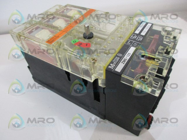 MOELLER ZM6-125 CIRCUIT BREAKER *NEW NO BOX*