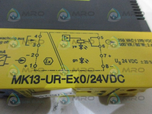 TURCK MK13-UR-EX0/24VDC ISOLATING SWITCH AMPLIFIER *NEW IN BOX*