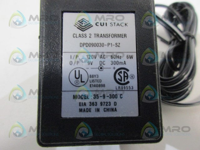 CUI STACK 35-9-300C CLASS 2 TRANSFORMER *NEW NO BOX*