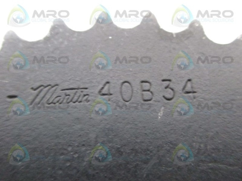 MARTIN 40B34 34TEETH 5/8 BORE SPROCKET *NEW NO BOX*