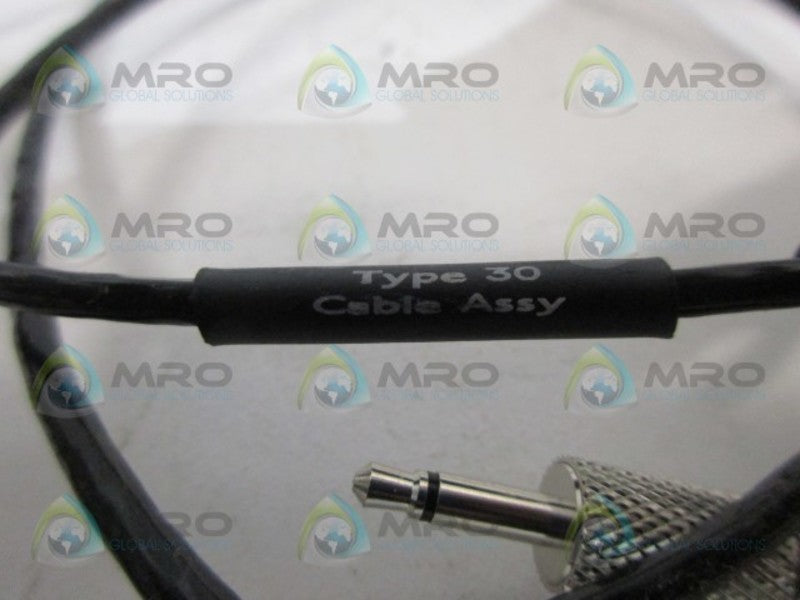 INDUSTRIAL MRO PART#30 CABLE ASSY. *NEW NO BOX*