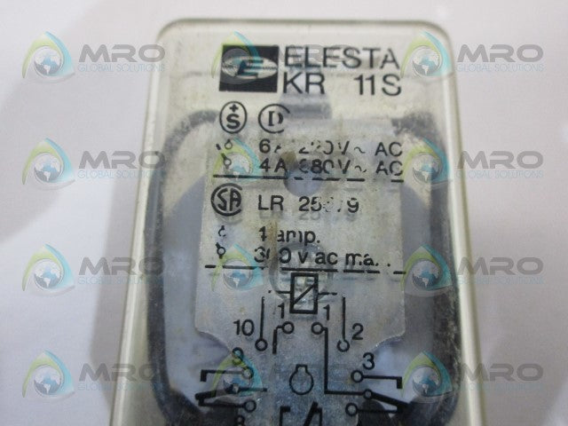 ELESTA KR11S RELAY *USED*
