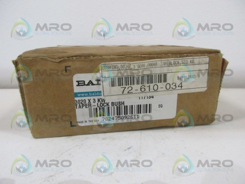 DODGE 117134 3020 TAPER LOCK BUSHING 3" *FACTORY SEALED*