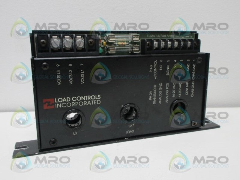 LOAD CONTROLS PH-3A *USED*