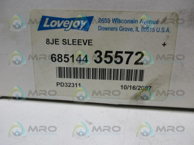 LOVEJOY 68514435572 SLEEVE FLEX COUPLING *NEW IN BOX*