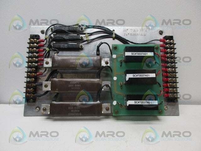AJAX MAGNETHERMIC 72035A51 CONTROL BOARD *USED*