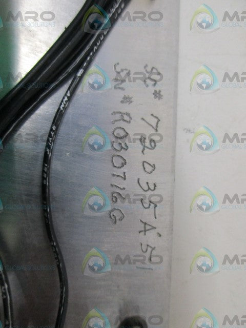AJAX MAGNETHERMIC 72035A51 CONTROL BOARD *USED*