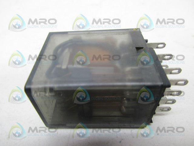 POTTER & BRUMFIELD KHAU-17D11-12 RELAY 12VDC *USED*