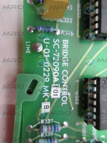 AJAX MAGNETHERMIC 72090A01 U-01-0229MK-B BRIDGE CONTROL *NEW NO BOX*