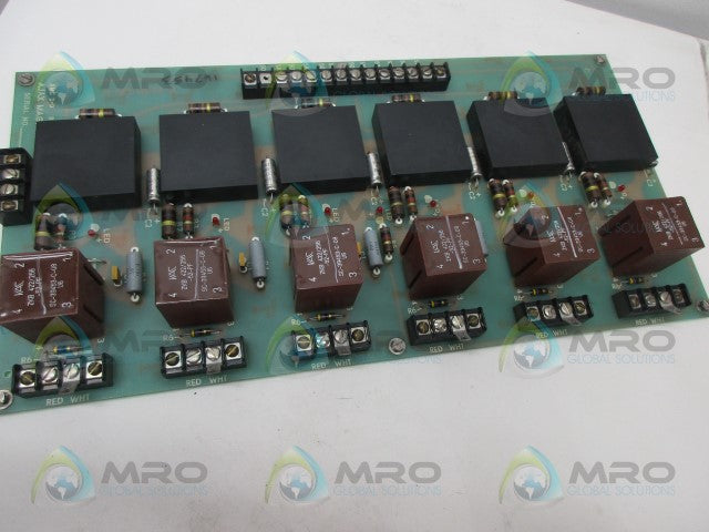 AJAX MAGNETHERMIC 72030A00 U-01-0205MK-A CIRCUIT BOARD *USED*