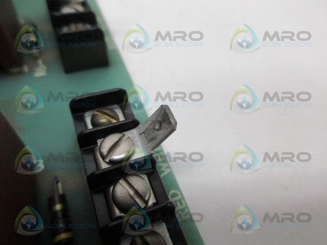 AJAX MAGNETHERMIC 72030A00 U-01-0205MK-A CIRCUIT BOARD *USED*