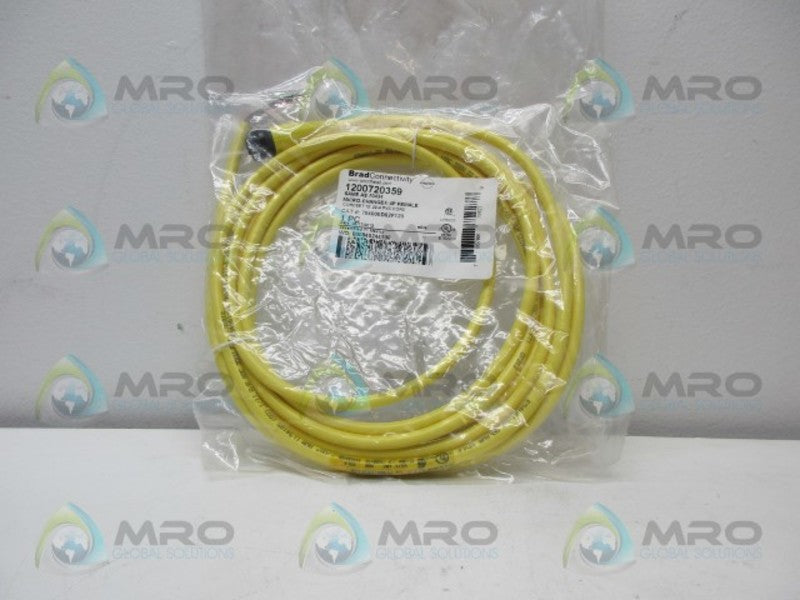DANIEL WOODHEAD 1200720359 704000D02F120 CORDSET * NEW IN FACTORY BAG *