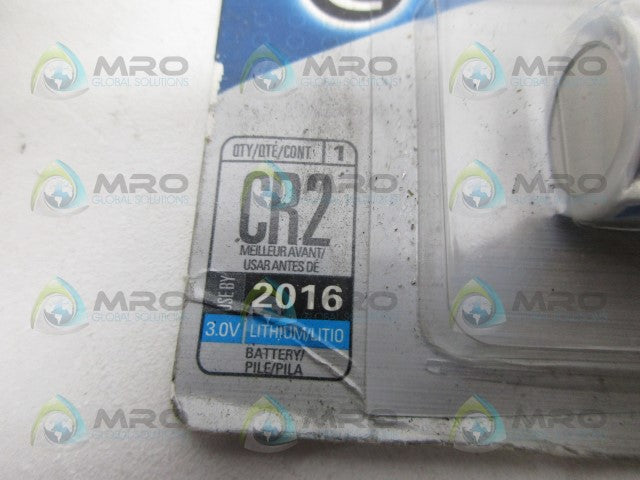 ENERGIZER CR2 LITHIUM PHOTO *NEW IN ORIGINAL PACKAGE*