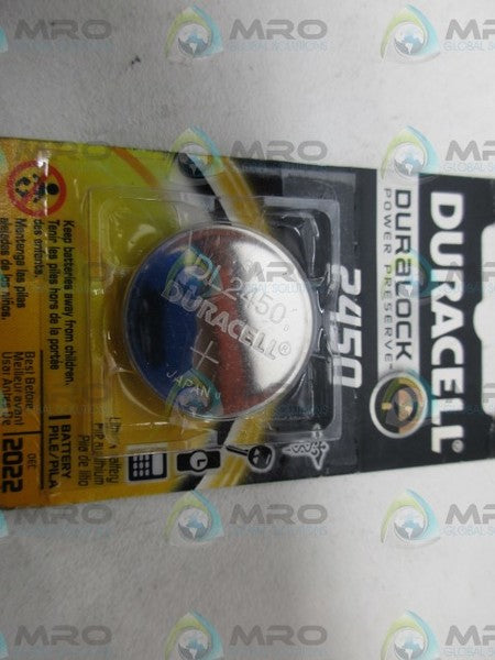 DURACELL DL2450 LITHIUM BATTERY *NEW IN ORIGINAL PACKAGE*