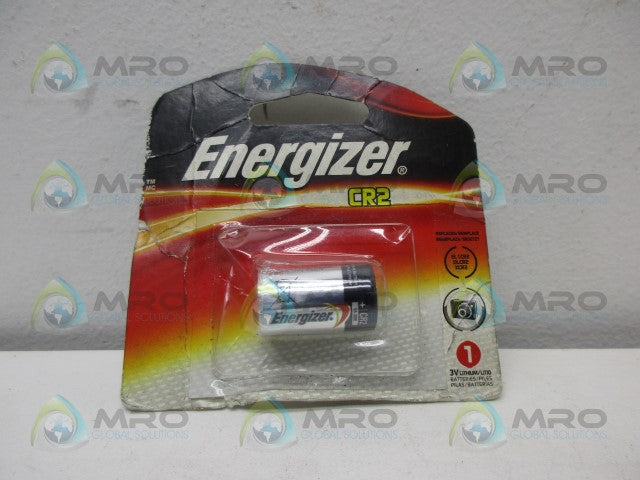 ENERGIZER CR2 LITHIUM BATTERY *NEW IN ORIGINAL PACKAGE*