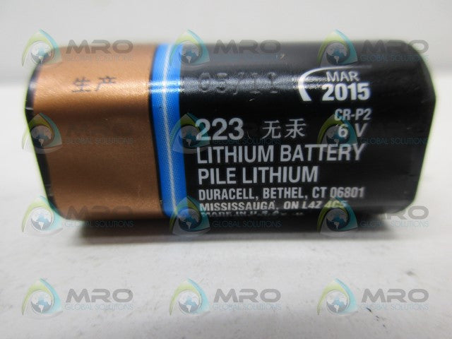 INDUSTRIAL MRO 223 LITHIUM BATTERY *NEW NO BOX*