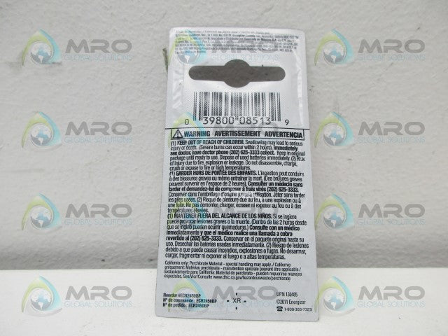 ENERGIZER CR2450 LITHIUM BATTERY *NEW IN ORIGINAL PACKAGE*