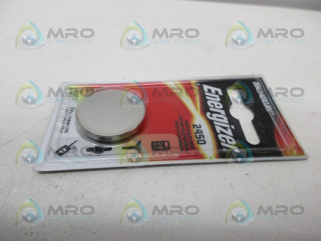 ENERGIZER CR2450 LITHIUM BATTERY *NEW IN ORIGINAL PACKAGE*